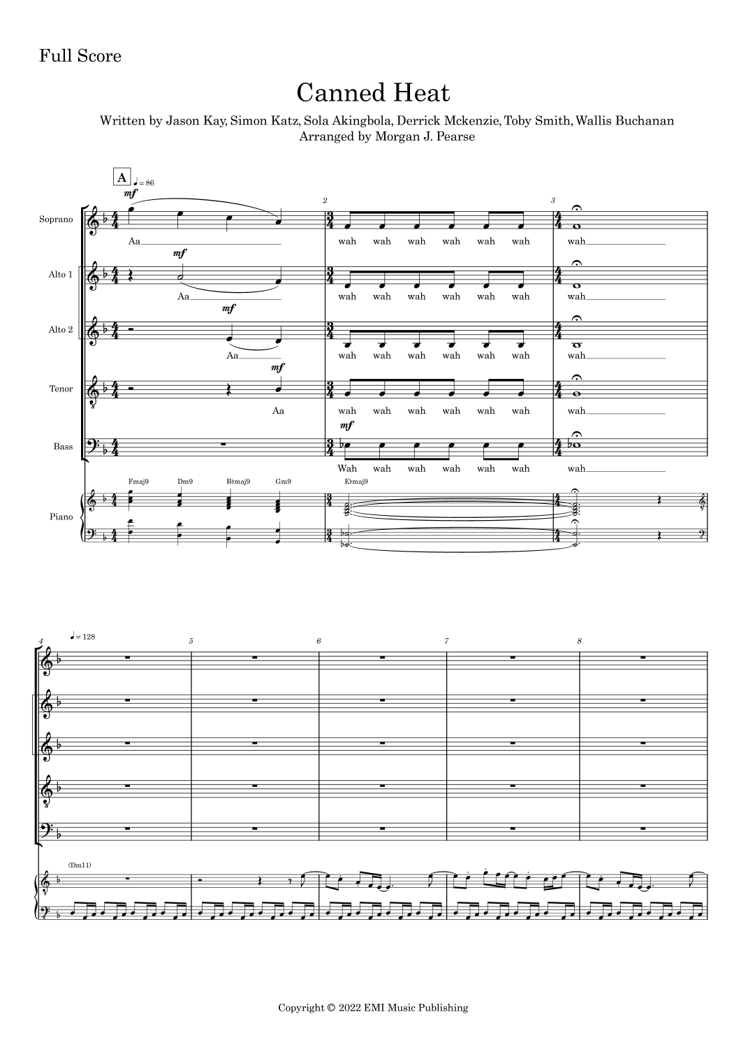 Canned Heat (arr. Morgan Pearse)