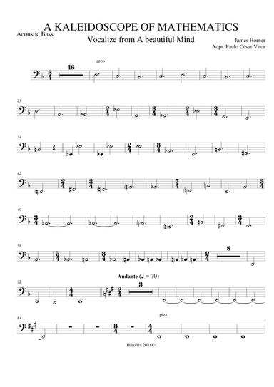 A Kaleidoscope Of Mathematics (arr. Paulo César Vitor)