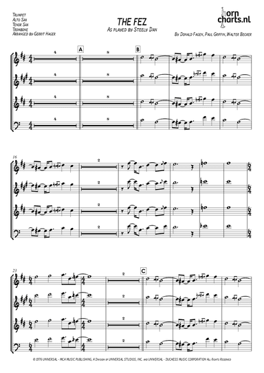 The Fez (arr. Gerrit Hager)