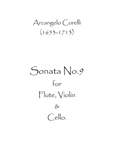 Sonata No.9 (arr. Spence Bundy)