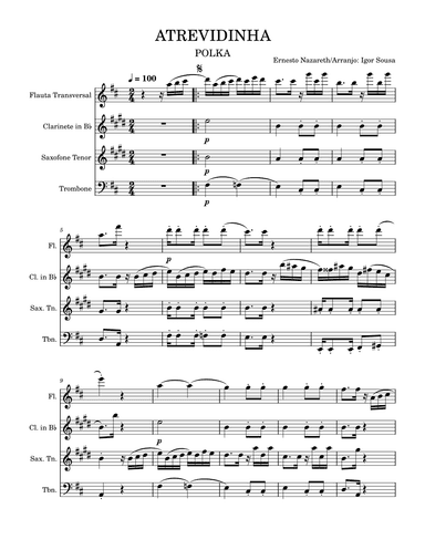 Atrevidinha (arr. Igor Sousa)