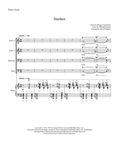 Stardust (arr. David Maddux)