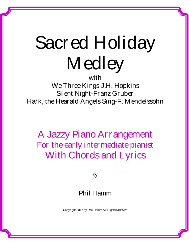 Sacred Holiday Medley (arr. Phil Hamm)