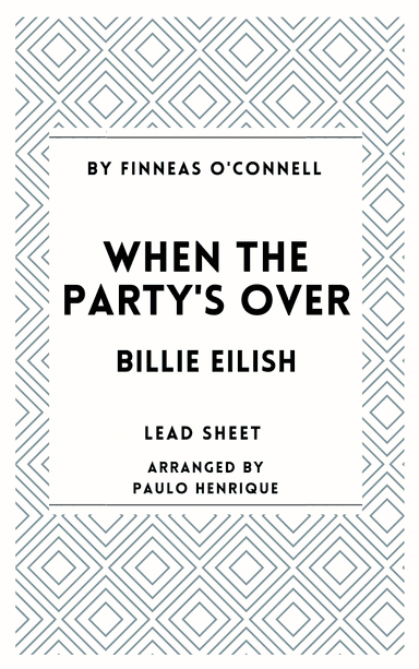 When The Party's Over (arr. Paulo Henrique)