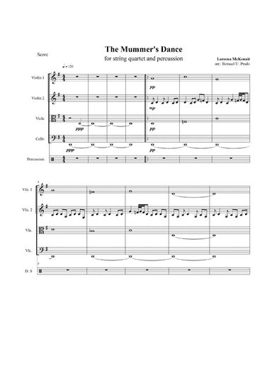 The Mummers' Dance (arr. Betsuel Uesile Prado)