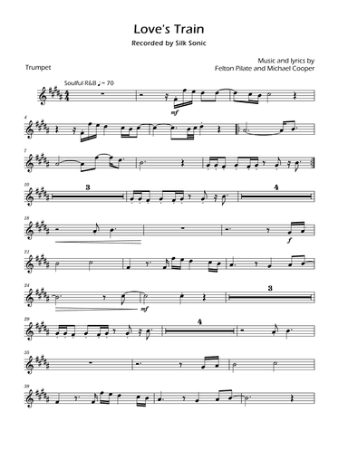 Love's Train (arr. David Lartey)