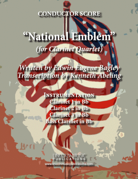 March - National Emblem (for Clarinet Quartet) (arr. Kenneth Abeling)