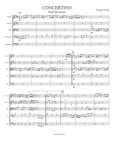 CONCERTINO (3rd Movement)