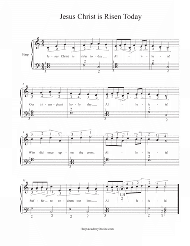 Jesus Christ is Risen Today (arr. Elizabeth Louise)