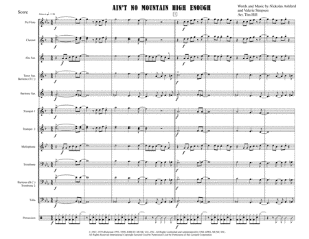 Ain't No Mountain High Enough (arr. Tim Hill)