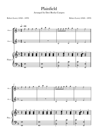 Plainfield (arr. Davi Rocha Campos)