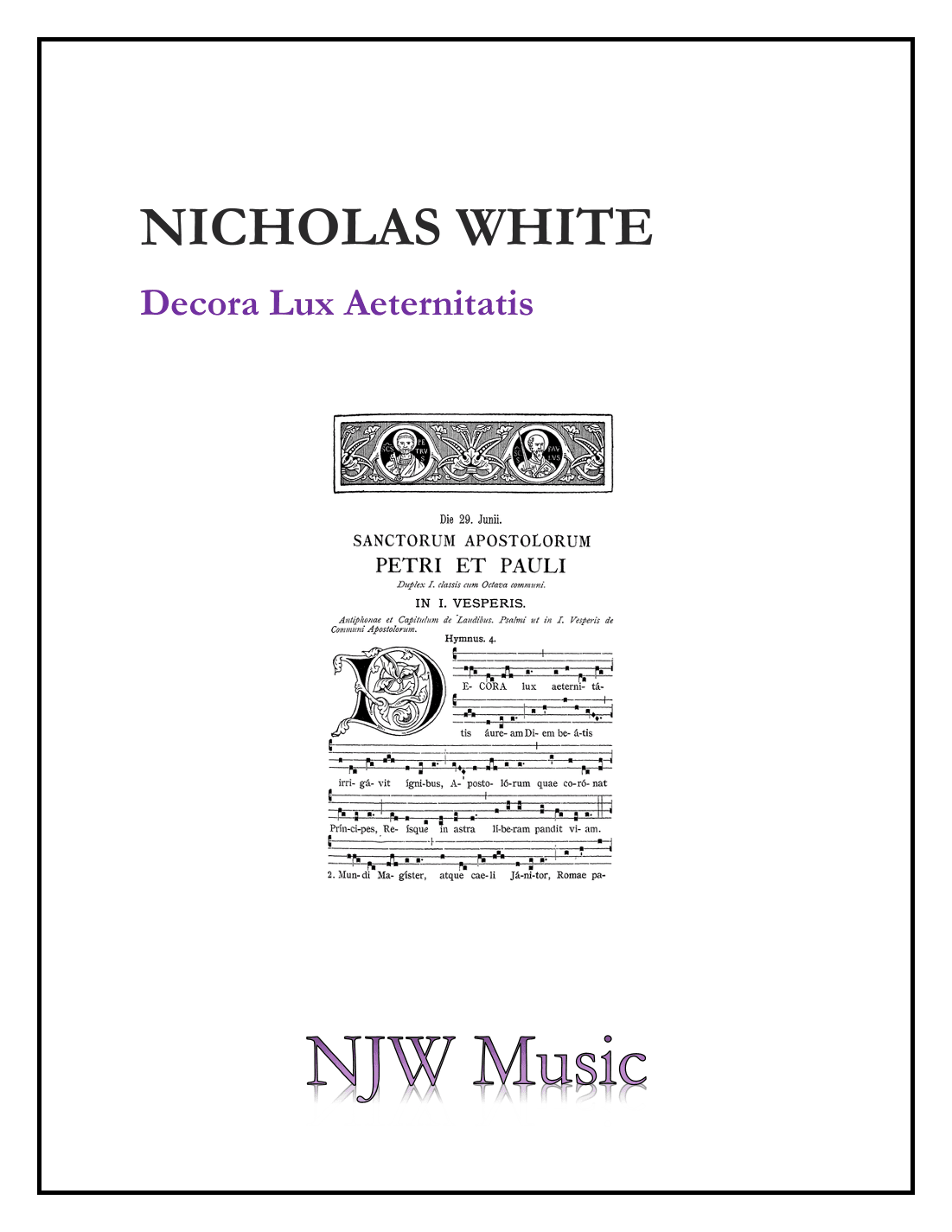 Decora Lux Aeternitatis