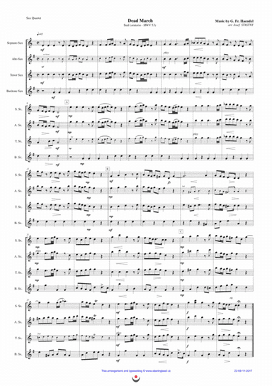 Funeral March (Handel) (arr. Josef STASTNY)