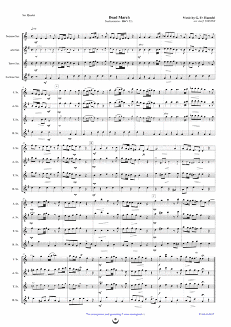 Funeral March (Handel) (arr. Josef STASTNY)