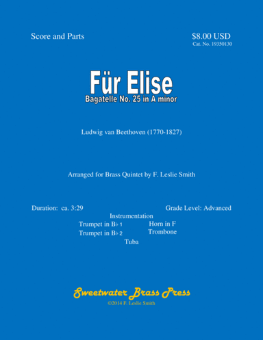 Für Elise (arr. F. Leslie Smith)