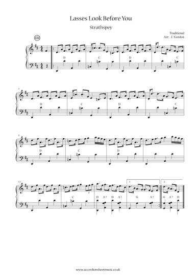 Lasses Look Before You (arr. Julia Gordon)