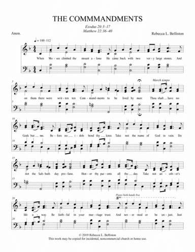 The Commandments (Children's Song)