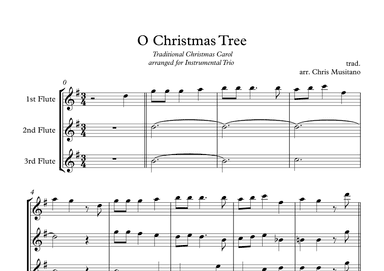 O Christmas Tree (arr. Chris Musitano)