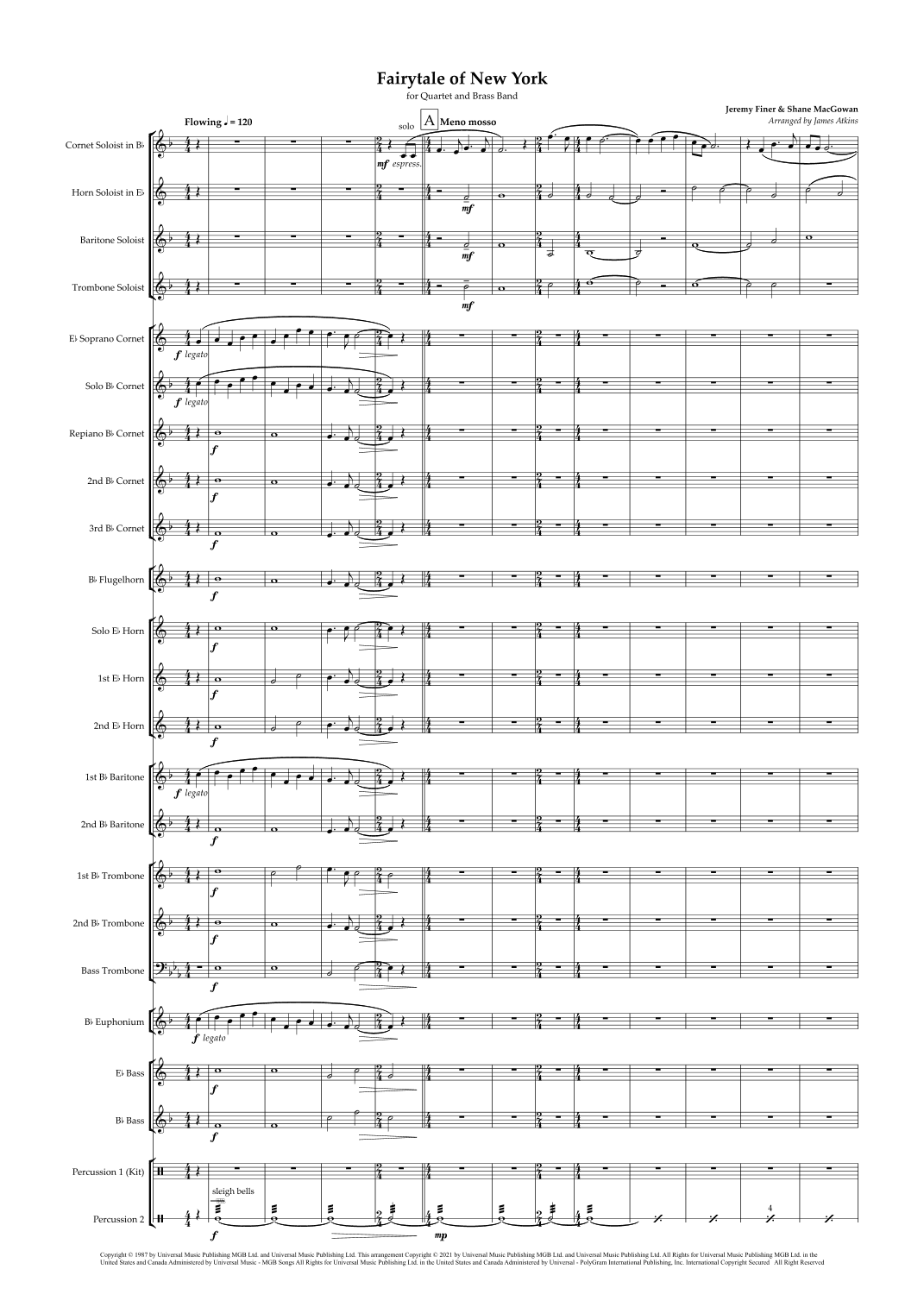 Fairytale Of New York (arr. James Atkins)