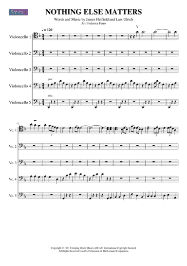 Nothing Else Matters (arr. Federica Ferro)