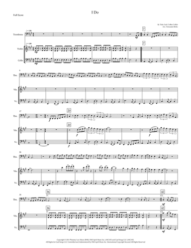 I Do (arr. Fernando Britto)