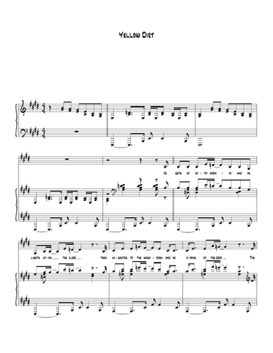 Yellow Dirt (arr. Biegler)