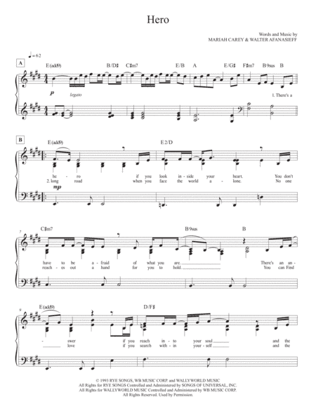 Hero (arr. TraviSongs)