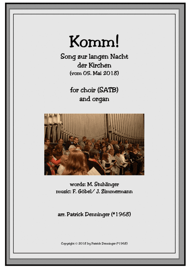 Komm! Song der langen Nacht der Kirchen in Pforzheim