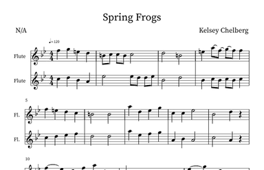 Springing Frogs