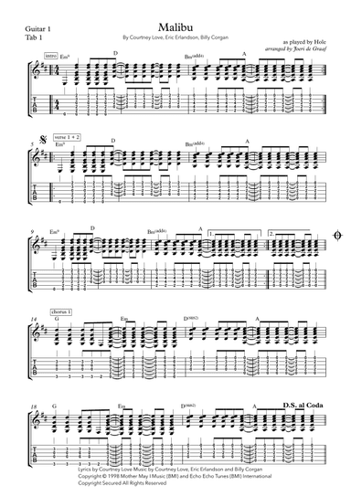 Malibu (arr. Joeri de Graaf)