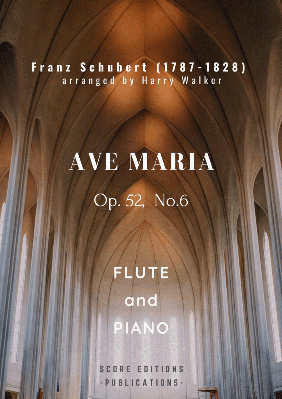 Schubert: Ave Maria (for Flute and Piano) (arr. Harry Walker)