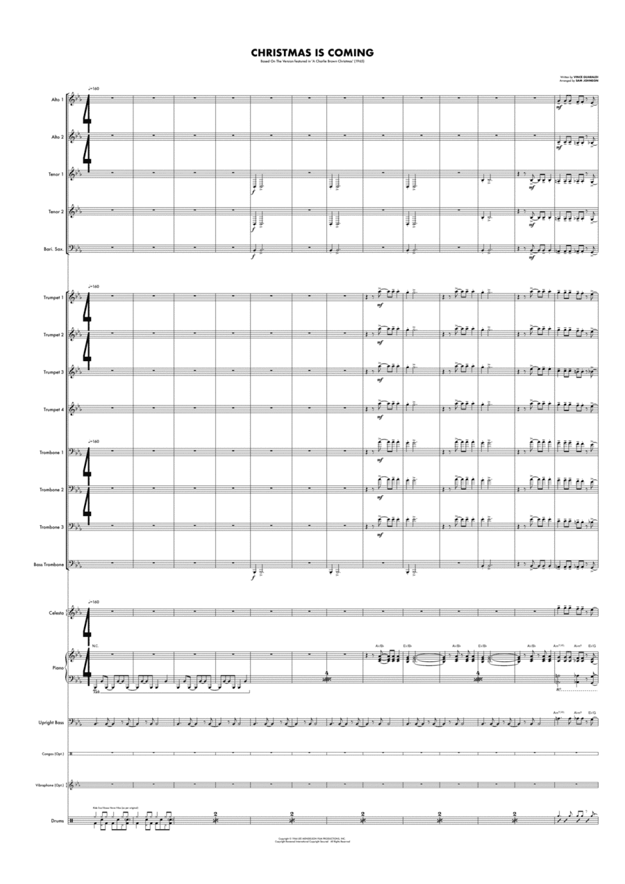 Christmas Is Coming (arr. Sam Johnson)