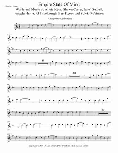 Empire State Of Mind (arr. Kevin Busse)