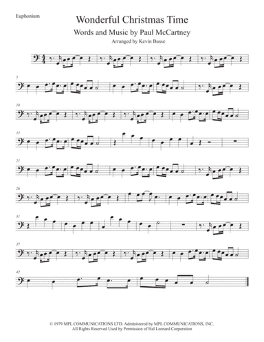 Wonderful Christmastime (arr. Kevin Busse)