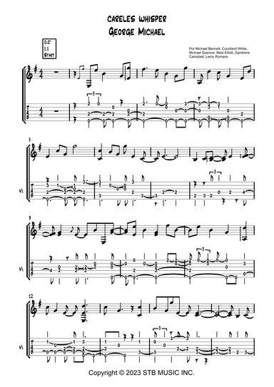 Careless Whisper (arr. by Ezequiel zeferino edição)
