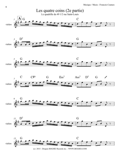 LES QUATRE COINS - 2ème partie - Le quadrille du 49 1/2 rue St-Louis