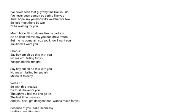 For you - Score Only