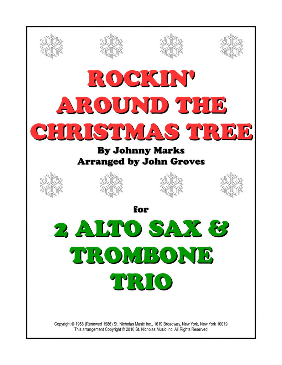 Rockin' Around The Christmas Tree (arr. John Groves)