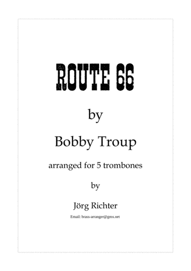 Route 66 (arr. Jörg Richter)