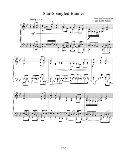 The Star-Spangled Banner (arr. Keith James)