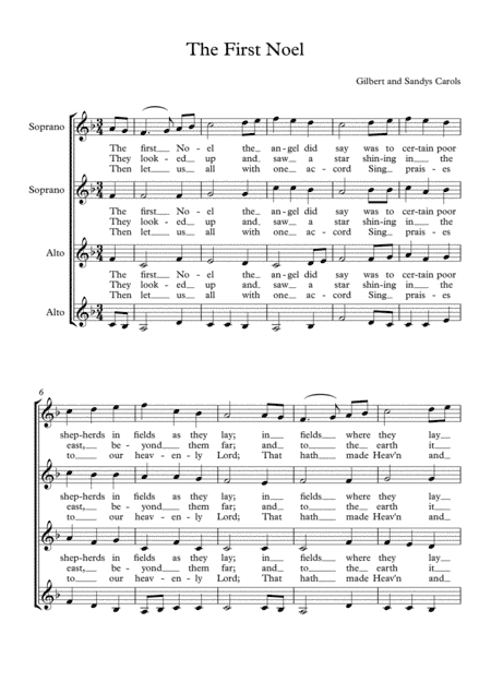 The First Noel (Nowell) (arr. Dalia Krapavickaite)