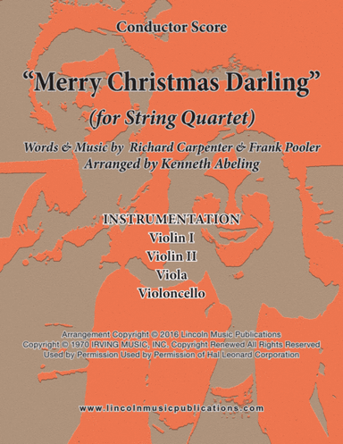 Merry Christmas, Darling (arr. Kenneth Abeling)