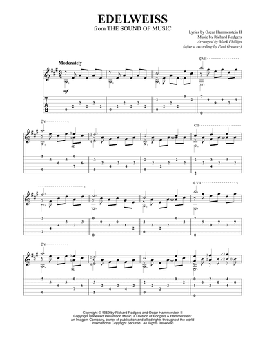 Edelweiss (arr. Mark Phillips)