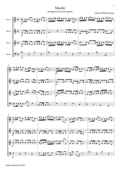 Marche (arr. Edition Maulwurf)