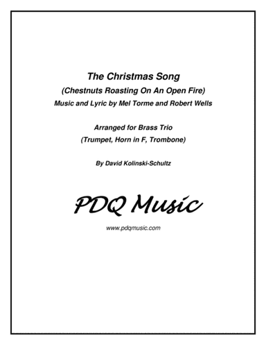 The Christmas Song (chestnuts Roasting On An Open Fire) (arr. David Kolinski-Schultz)