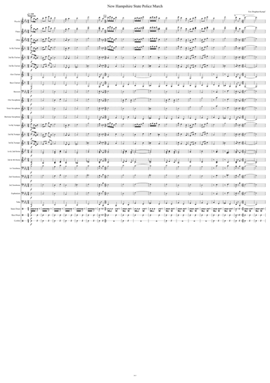 New Hampshire State Police March