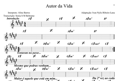 Autor da Vida (arr. Ivan Nylis Ribeiro Lana)