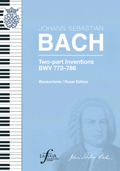 15 Two-part Inventions BWV 772-786 Blankenheim / Rosar Edition (arr. Walter Blankenheim, Inge Rosar)