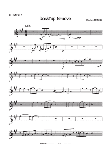 Desktop Grove for big band trumpet 4