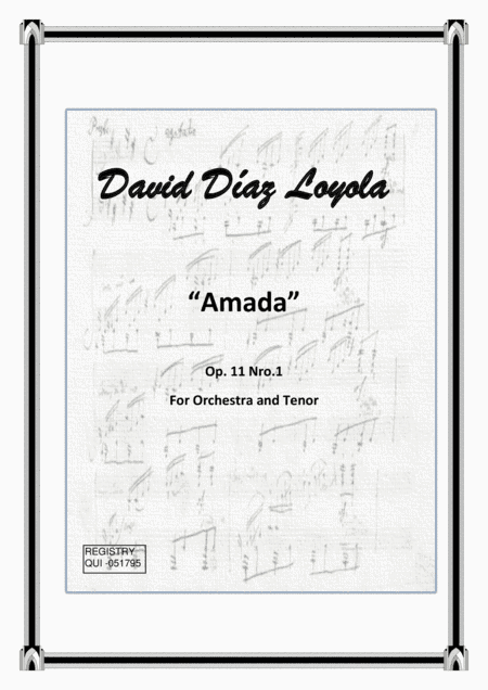 Amada Op.11 Nro.1